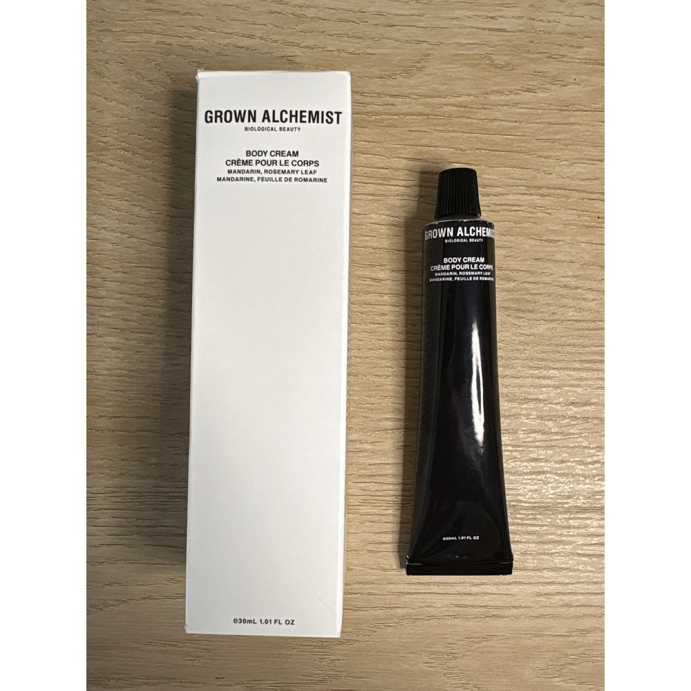 Grown Alchemist Body Cream Mandarin Rosemary Leaf 30mL‎ 1.01oz Travel Size New